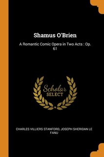 Front cover_Shamus O'Brien