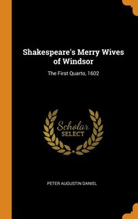 Couverture_Shakespeare's Merry Wives of Windsor