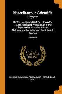 Front cover_Miscellaneous Scientific Papers