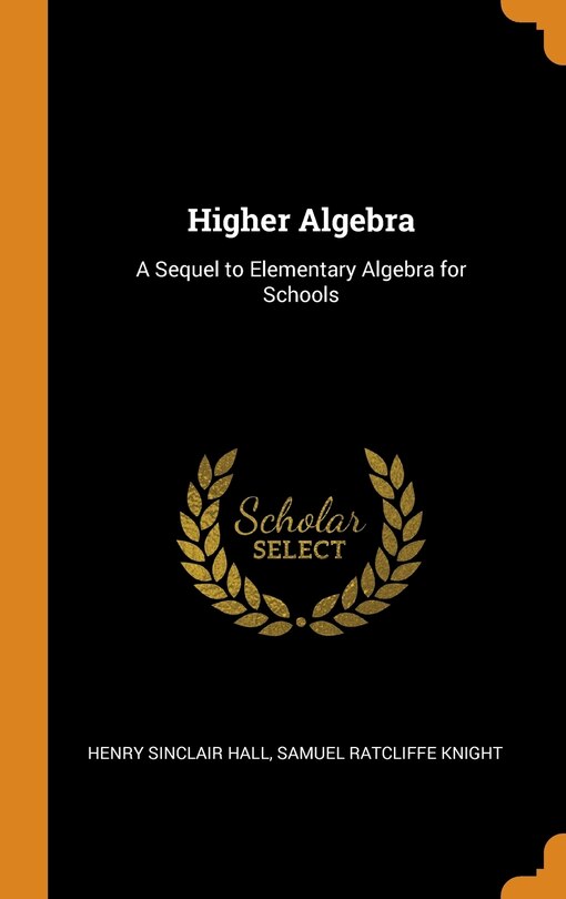 Couverture_Higher Algebra