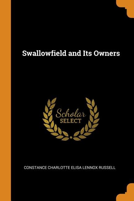 Front cover_Swallowfield and Its Owners