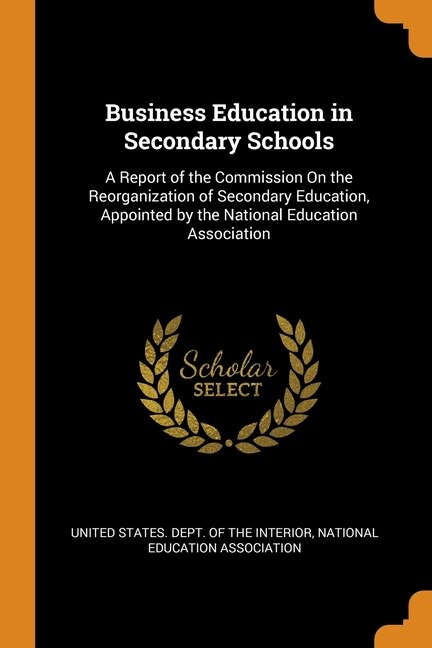 Couverture_Business Education in Secondary Schools