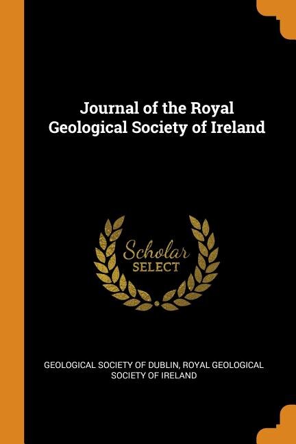 Front cover_Journal of the Royal Geological Society of Ireland