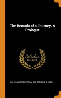 Front cover_The Records of a Journey. A Prologue