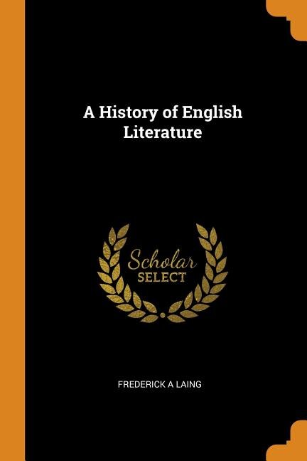 Front cover_A History of English Literature