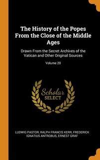Couverture_The History of the Popes From the Close of the Middle Ages