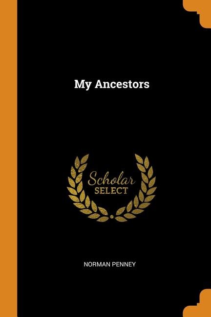 Front cover_My Ancestors