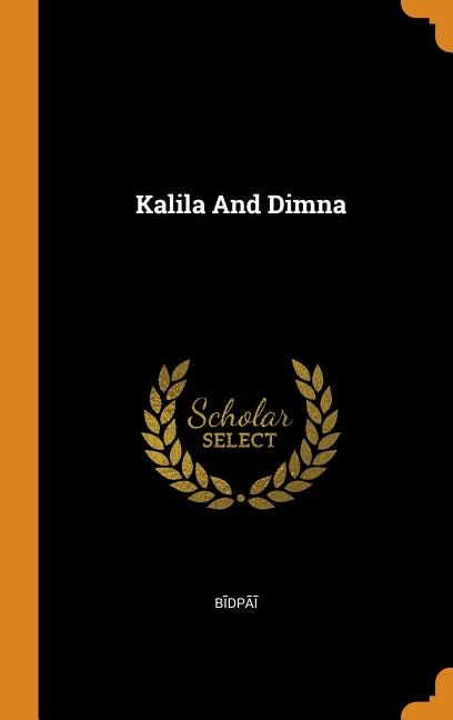 Front cover_Kalila And Dimna