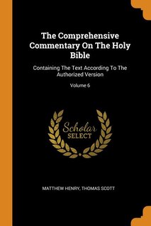 Couverture_The Comprehensive Commentary On The Holy Bible