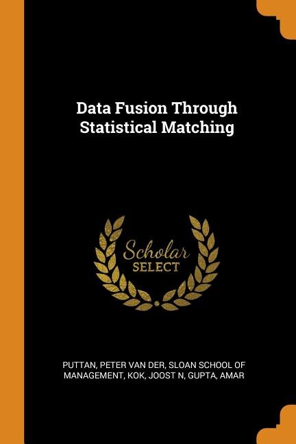 Couverture_Data Fusion Through Statistical Matching