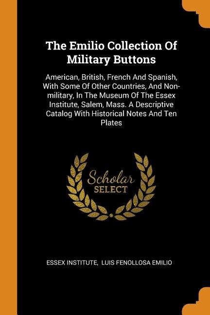 Couverture_The Emilio Collection Of Military Buttons