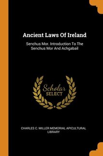 Couverture_Ancient Laws Of Ireland