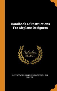 Couverture_Handbook Of Instructions For Airplane Designers