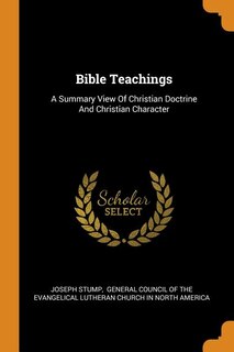 Front cover_Bible Teachings