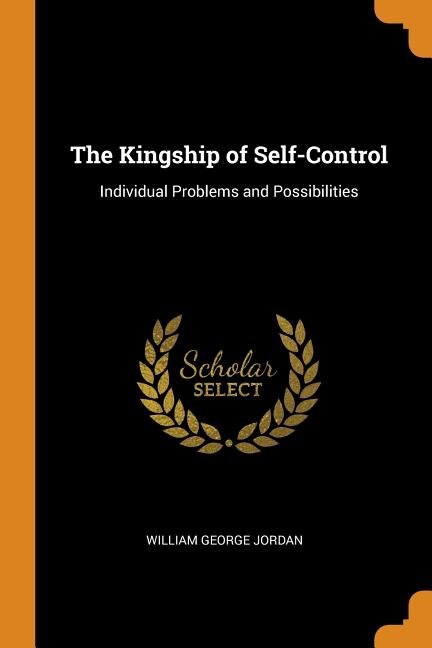 Couverture_The Kingship of Self-Control