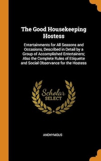 Front cover_The Good Housekeeping Hostess