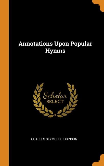 Front cover_Annotations Upon Popular Hymns