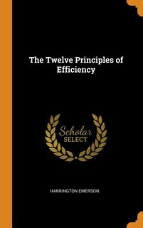 Front cover_The Twelve Principles of Efficiency