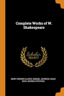 Couverture_Complete Works of W. Shakespeare