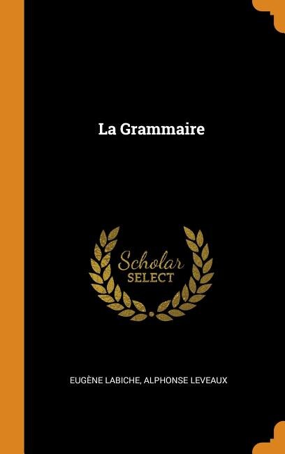 Front cover_La Grammaire