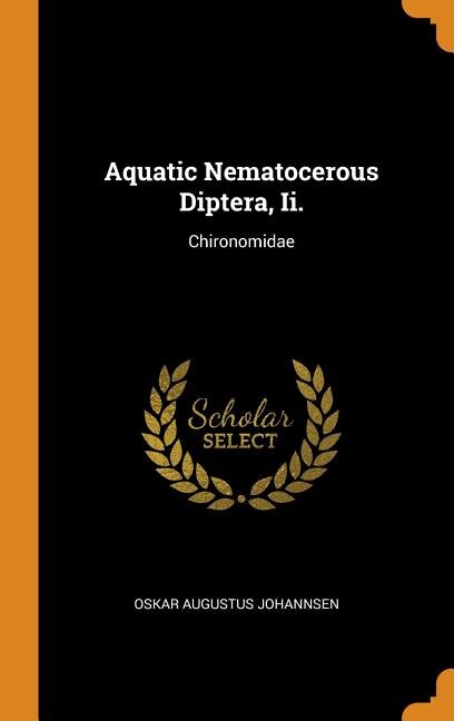 Front cover_Aquatic Nematocerous Diptera, Ii.