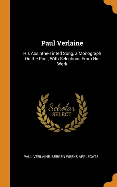 Front cover_Paul Verlaine