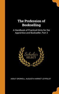 Couverture_The Profession of Bookselling