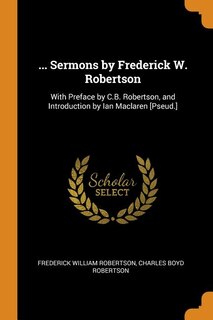 Couverture_... Sermons by Frederick W. Robertson