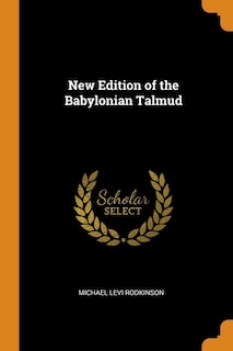 New Edition of the Babylonian Talmud