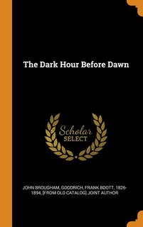 Front cover_The Dark Hour Before Dawn