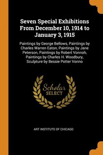 Couverture_Seven Special Exhibitions From December 10, 1914 to January 3, 1915