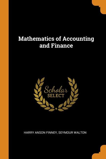 Mathematics of Accounting and Finance