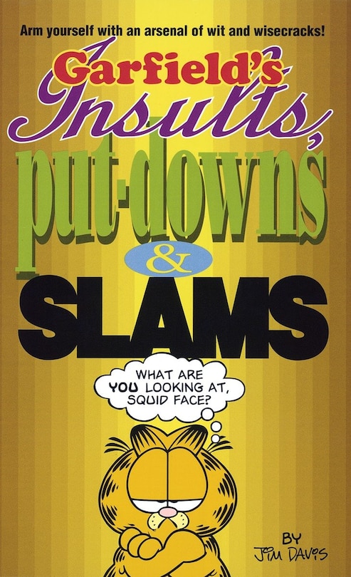 Front cover_Garfield's Insults, Put-downs, And Slams