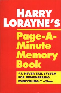 Front cover_Harry Lorayne's Page-a-minute Memory Book