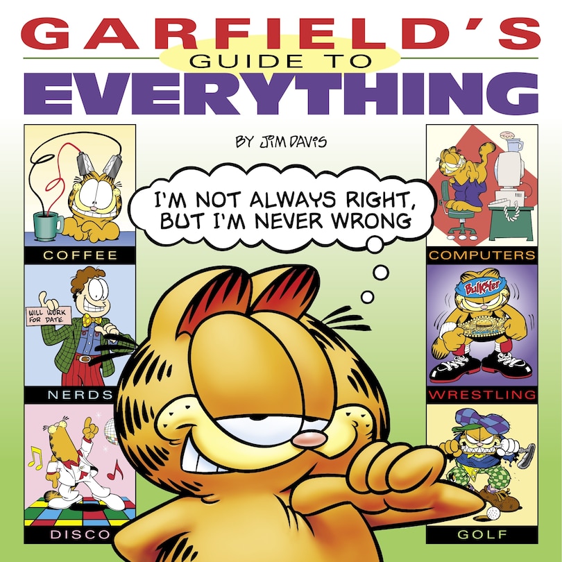 Front cover_Garfield's Guide To Everything