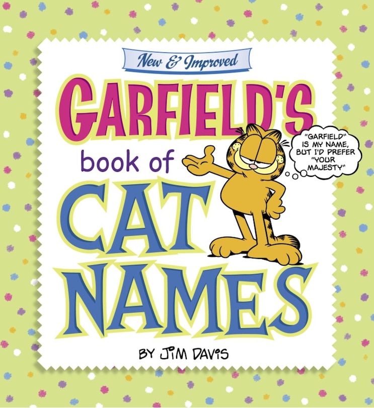 Front cover_Garfield's Book Of Cat Names