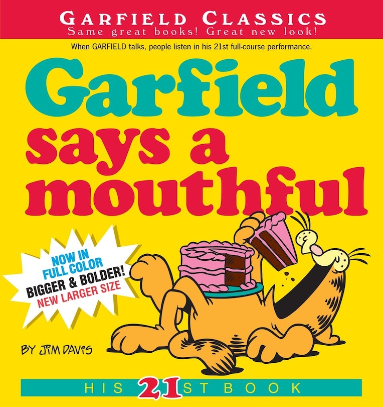 Front cover_Garfield Says A Mouthful