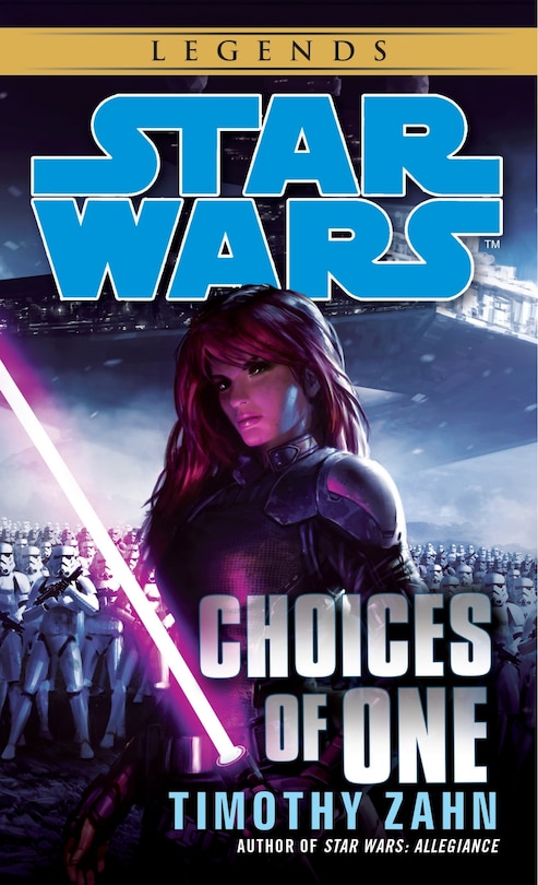 Front cover_Choices Of One: Star Wars Legends