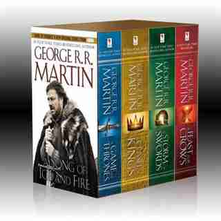 George R. R. Martin's A Game Of Thrones 4-book Boxed Set: A Game Of Thrones, A Clash Of Kings, A Storm Of Swords, And A Feast For Crows by George R.R. Martin