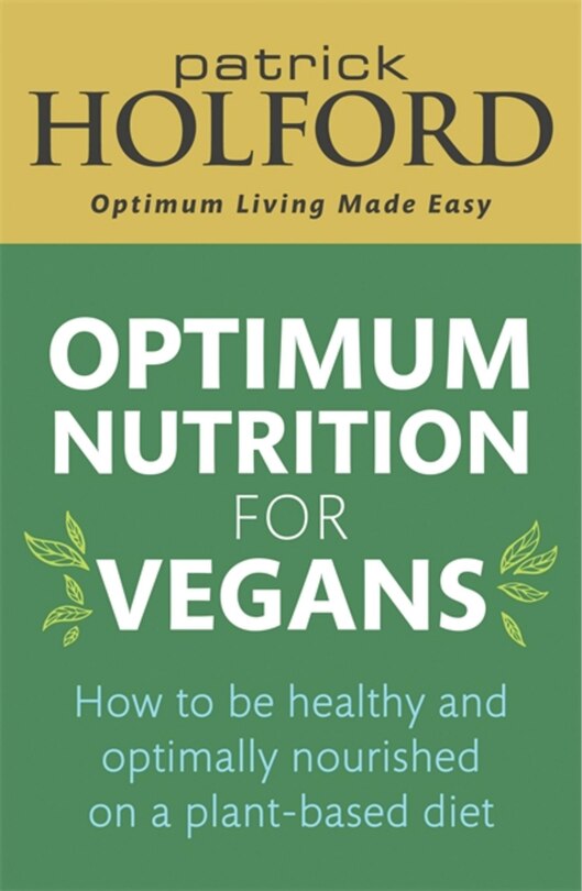 Front cover_Optimum Nutrition For Vegans