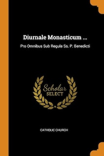 Front cover_Diurnale Monasticum ...