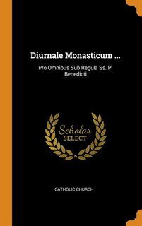 Front cover_Diurnale Monasticum ...