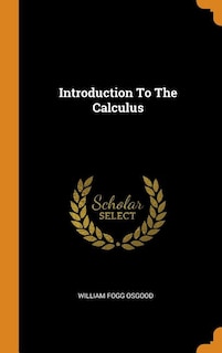 Front cover_Introduction To The Calculus