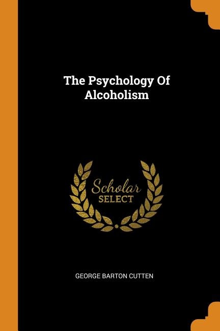 Front cover_The Psychology Of Alcoholism