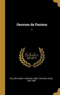 Couverture_Oeuvres de Pasteur