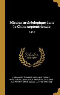 Front cover_Mission archéologique dans la Chine septentrionale