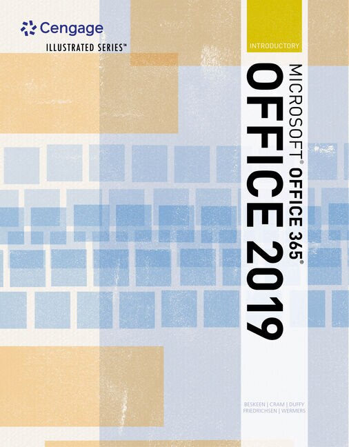 Front cover_Illustrated MicrosoftOffice 365 & Office 2019 Introductory