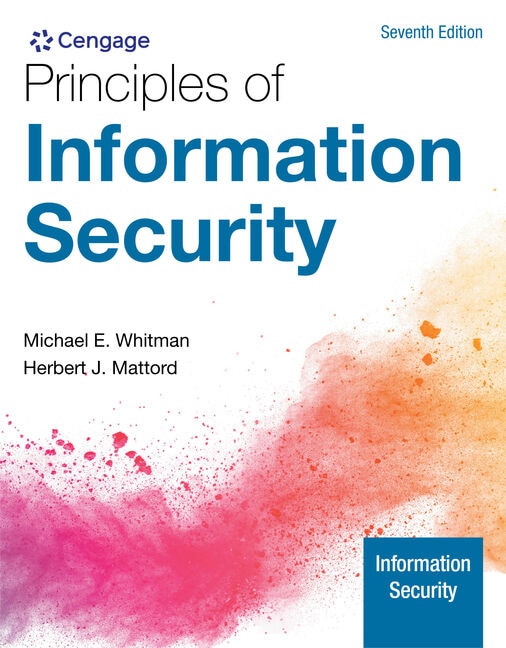 Couverture_Principles Of Information Security