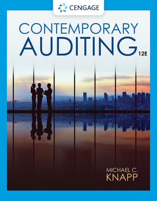 Front cover_Contemporary Auditing