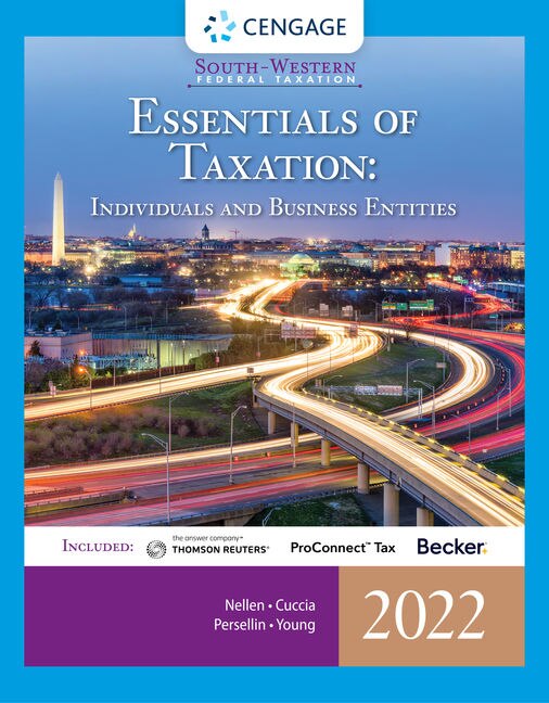 Front cover_South-Western Federal Taxation 2022